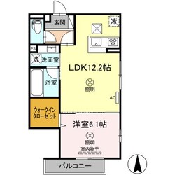 ｃａｍｐａｎｅｌｌａ上大須賀の物件間取画像